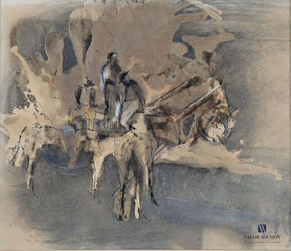 SALAMANCA Antonio (20th century)
Men in front...
