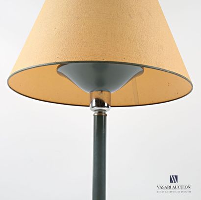 JUMO VARILUX Lamp in chromed metal and grey...