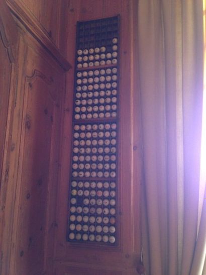 Collection de balles de golf rangées dans...