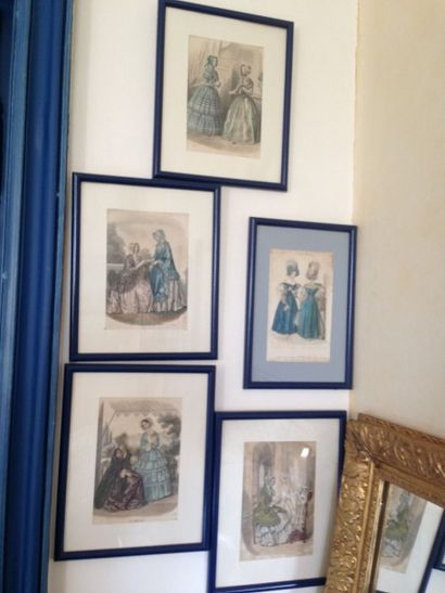 Lot de 11 gravures:
- Prélude de Nina
- 5...