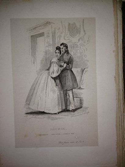 Lot d'environ 200 gravures (vendues par lot...