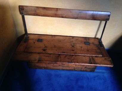 Banc de calèche dit 