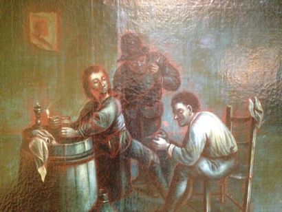 Paire de grisailles
Scènes de taverne
58,5...
