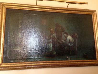 Paire de grisailles
Scènes de taverne
58,5...