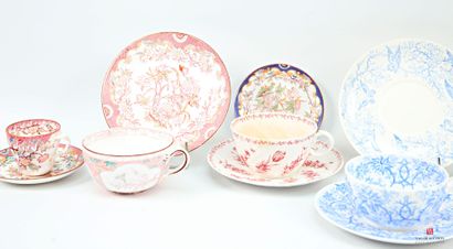 SARREGUEMINES Manufacture de
Set of five...