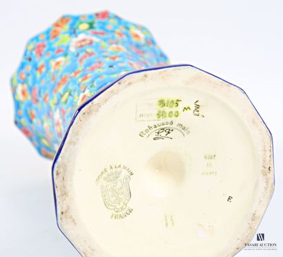 LONGWY Manufacture de 
Earthenware corolla...