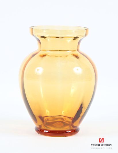 SAINT LOUIS Manufacture de 
Vase de forme...