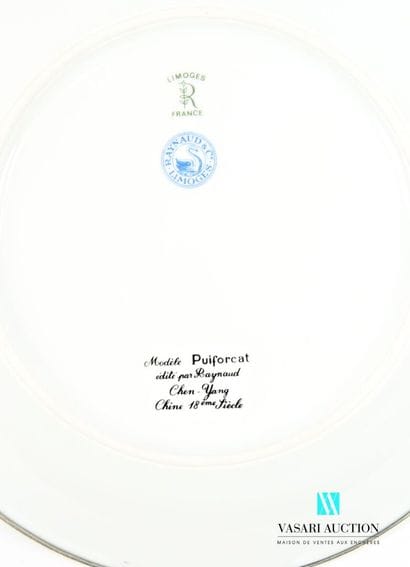 LIMOGES - Raynaud & Co manufacture de 
Assiette...