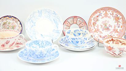 SARREGUEMINES Manufacture de
Set of five...