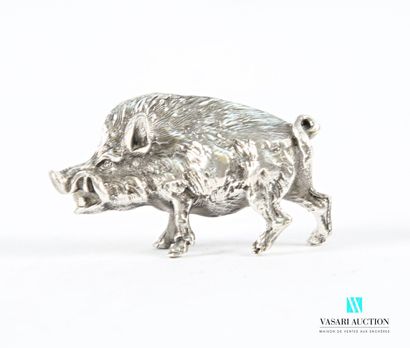Sujet en argent 925 millièmes figurant un...