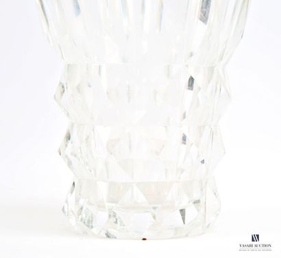 SAINT LOUIS Manufacture de 
Vase de forme...