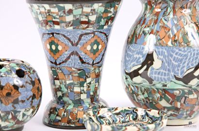 VALLAURIS - GERBINO Jean (1876-1966) 
Set...