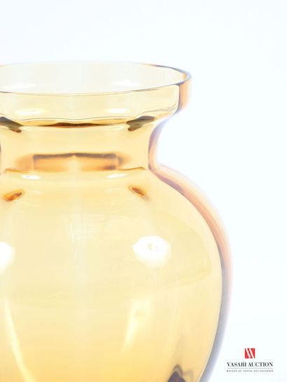 SAINT LOUIS Manufacture de 
Vase de forme...