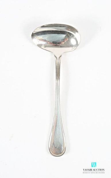 Silver-plated boulli spoon, Albi model, the...