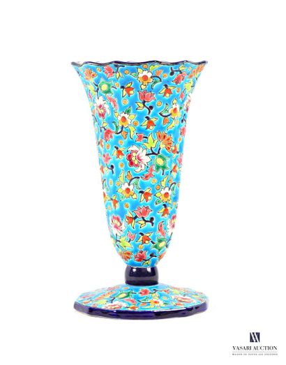 LONGWY Manufacture de 
Earthenware corolla...