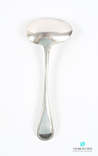 Silver-plated boulli spoon, Albi model, the...
