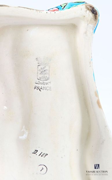 LONGWY Manufacture de
Rectangular earthenware...