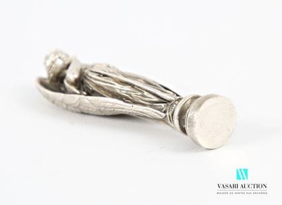Cachet aveugle en argent 925 millièmes, le...