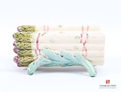 Fine simulated earthenware asparagus drainer...