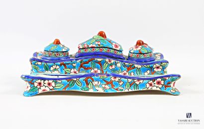 LONGWY Manufacture de
Rectangular earthenware...