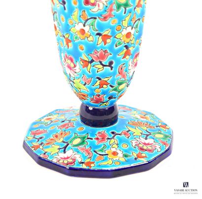 LONGWY Manufacture de 
Earthenware corolla...