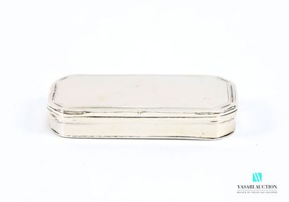 Boite à priser en argent 916 millièmes de...