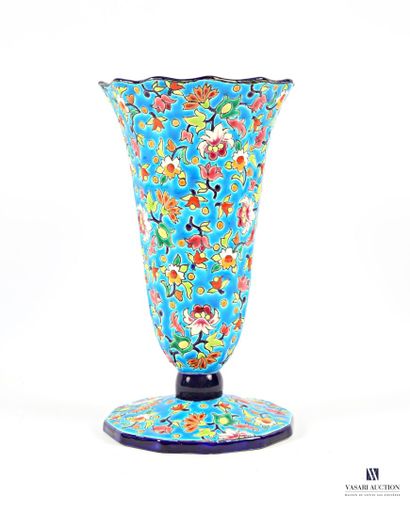 LONGWY Manufacture de 
Earthenware corolla...