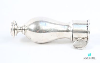 Leg of lamb handle in plain silver-plated...