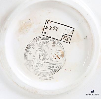 LONGWY Manufacture de
Set of three pieces...