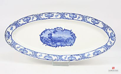 DELFT 
Earthenware fish dish decorated in...