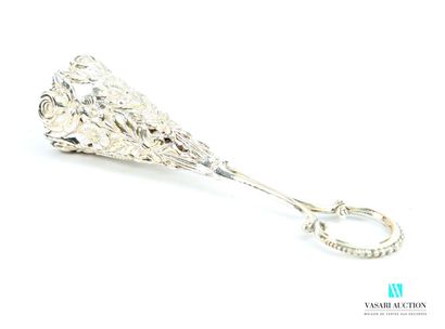 Silver-plated conical-shaped bathrobe with...