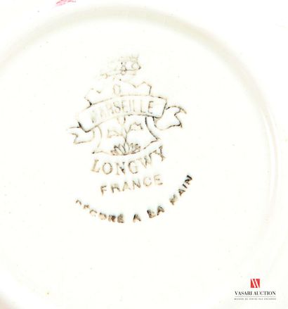 LONGWY Manufacture de 
Suite of ten fine...