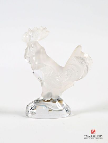DAUM France
Sujet en cristal moulé partiellement...
