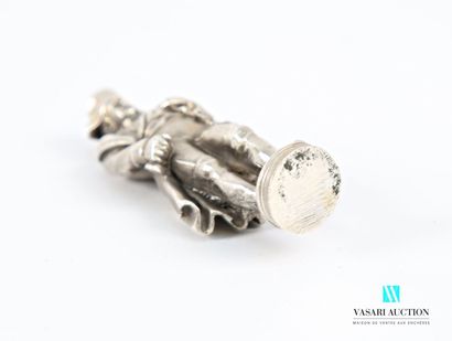 Cachet aveugle en argent 925 millièmes, le...
