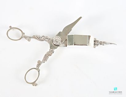Ciseau à mouchette en argent (1809-1819),...