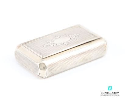 Boite à priser en argent 950 millièmes de...