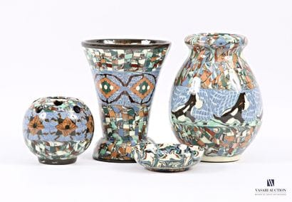 VALLAURIS - GERBINO Jean (1876-1966) 
Set...
