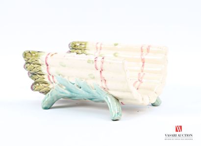 Fine simulated earthenware asparagus drainer...