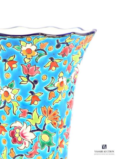 LONGWY Manufacture de 
Earthenware corolla...