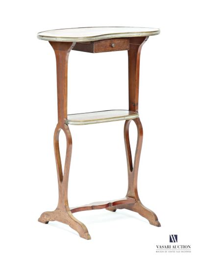 Table de salon en acajou et placage d'acajou,...