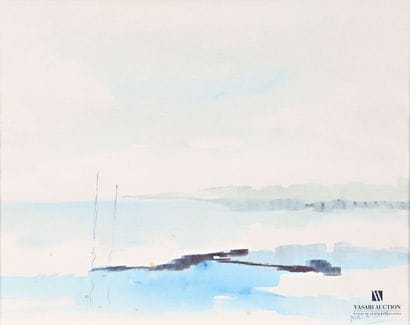 MALRIEUX Pierre (né en 1920)
Bord de mer
Aquarelle
Signée...
