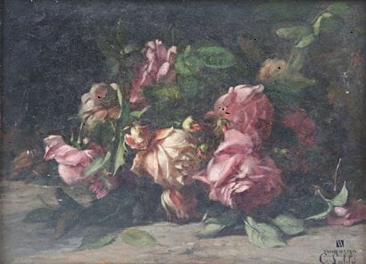 LABBÉ Emile-Charles (1820-1885)
Bouquets...