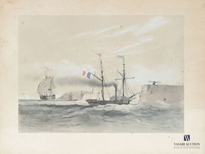 École française du XIXeme siècle
Pyroscaphe...