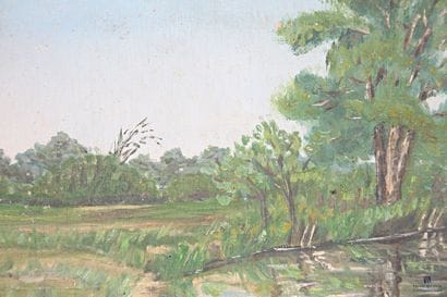 MORTIER Jean (1908-1993)
La jalle à Saint...