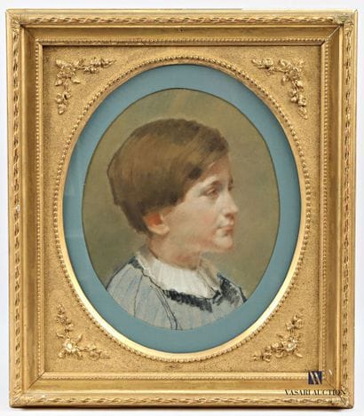 LABBÉ Emile-Charles (1820-1885)
Portrait...