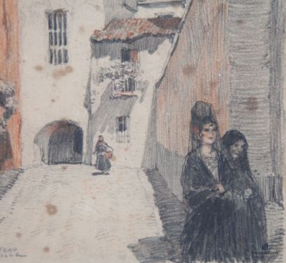 ROGANEAU François Maurice (1883-1973)
Ruelle...