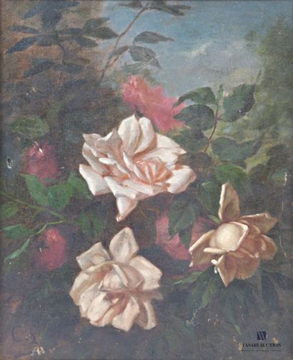 LABBÉ Emile-Charles (1820-1885)
Les roses
Huile...