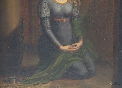 BAFCOP Alexis (1805-1895)
Sainte priant dans...