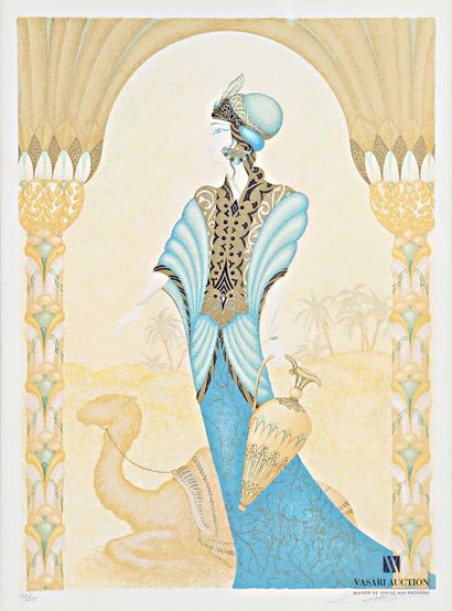 KRIEF Lucien (1961)
Femme à l'amphore
Lithographie...