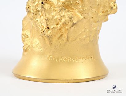 KORSCHANN Charles (1872-1943)
Vase en bronze...